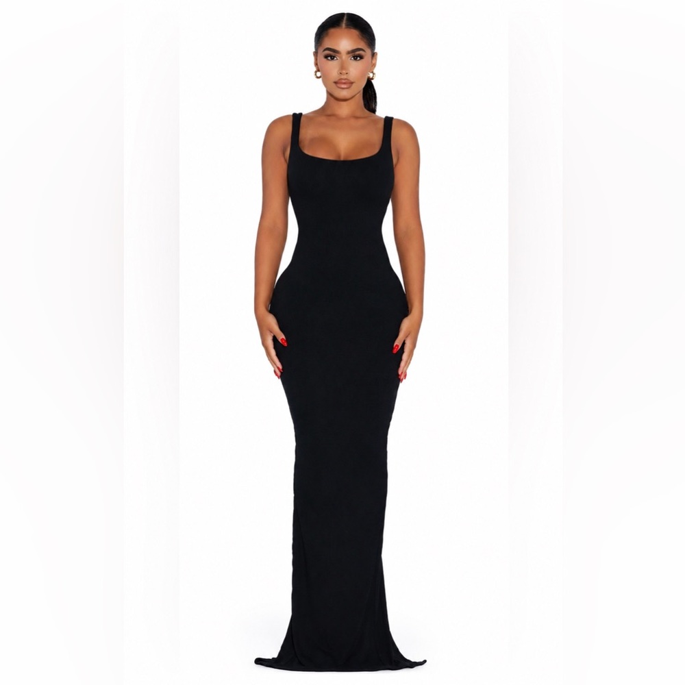 Naked Wardrobe Ribbed Energy Dress